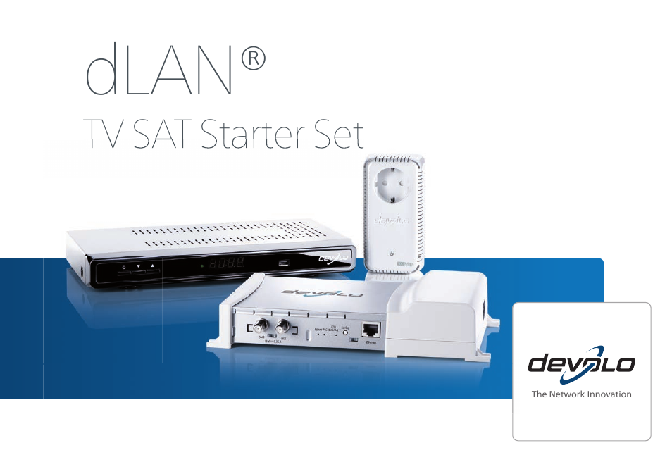 Devolo dLAN TV SAT Starter Set User Manual | 85 pages