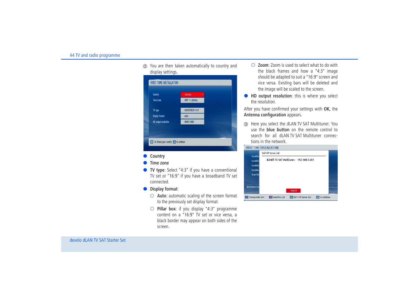 Devolo dLAN TV SAT Starter Set User Manual | Page 45 / 85