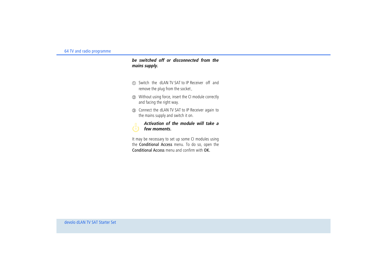 Devolo dLAN TV SAT Starter Set User Manual | Page 65 / 85