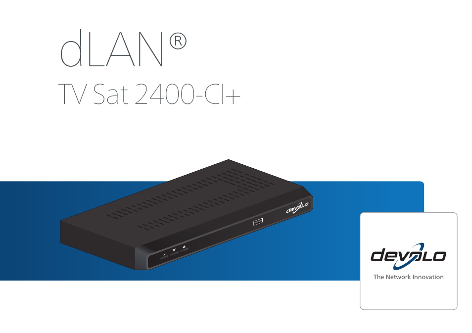 Devolo dLAN TV Sat 2400-CI+ User Manual | 53 pages