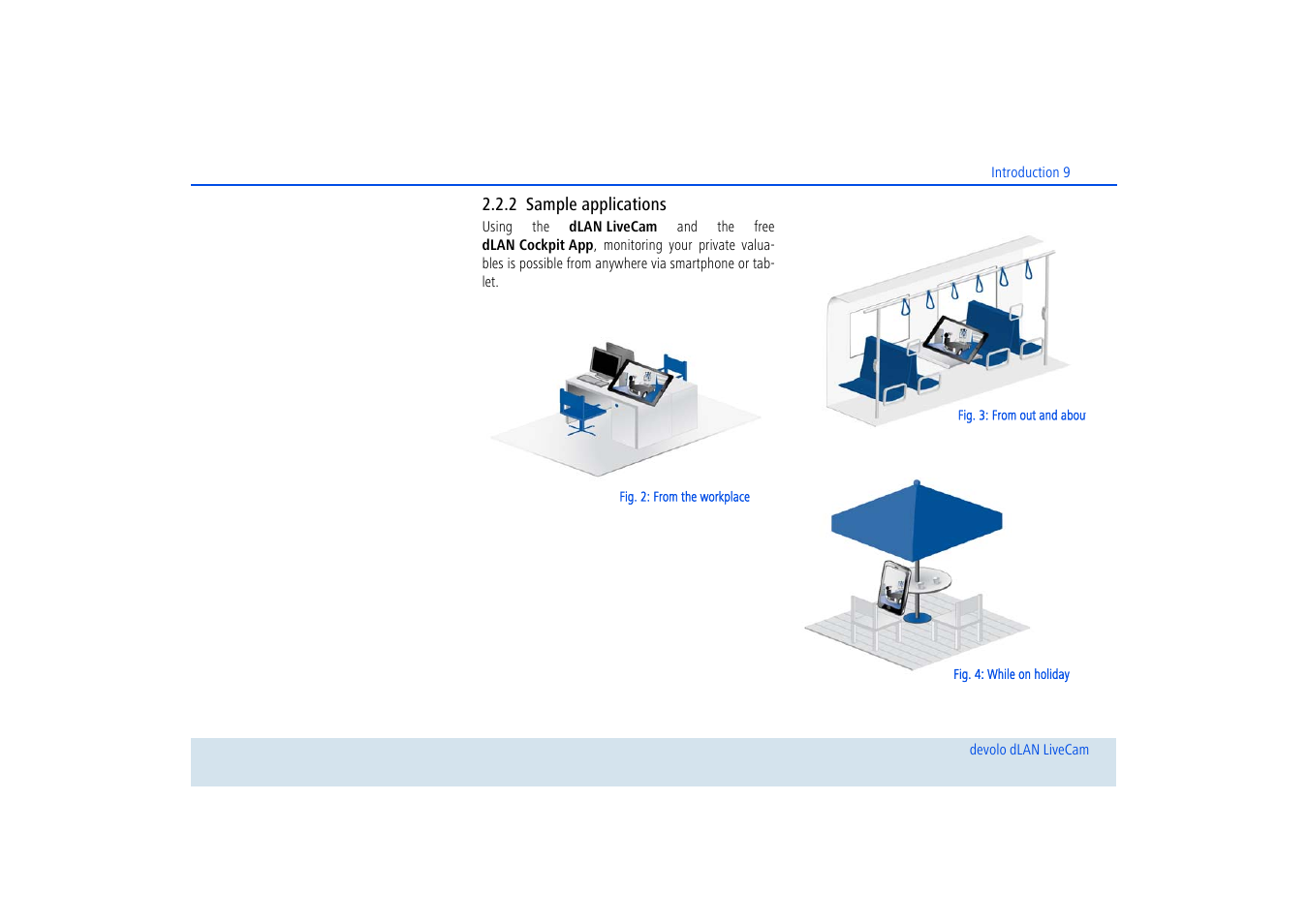 2 sample applications, Sample applications | Devolo dLAN LiveCam User Manual | Page 10 / 37