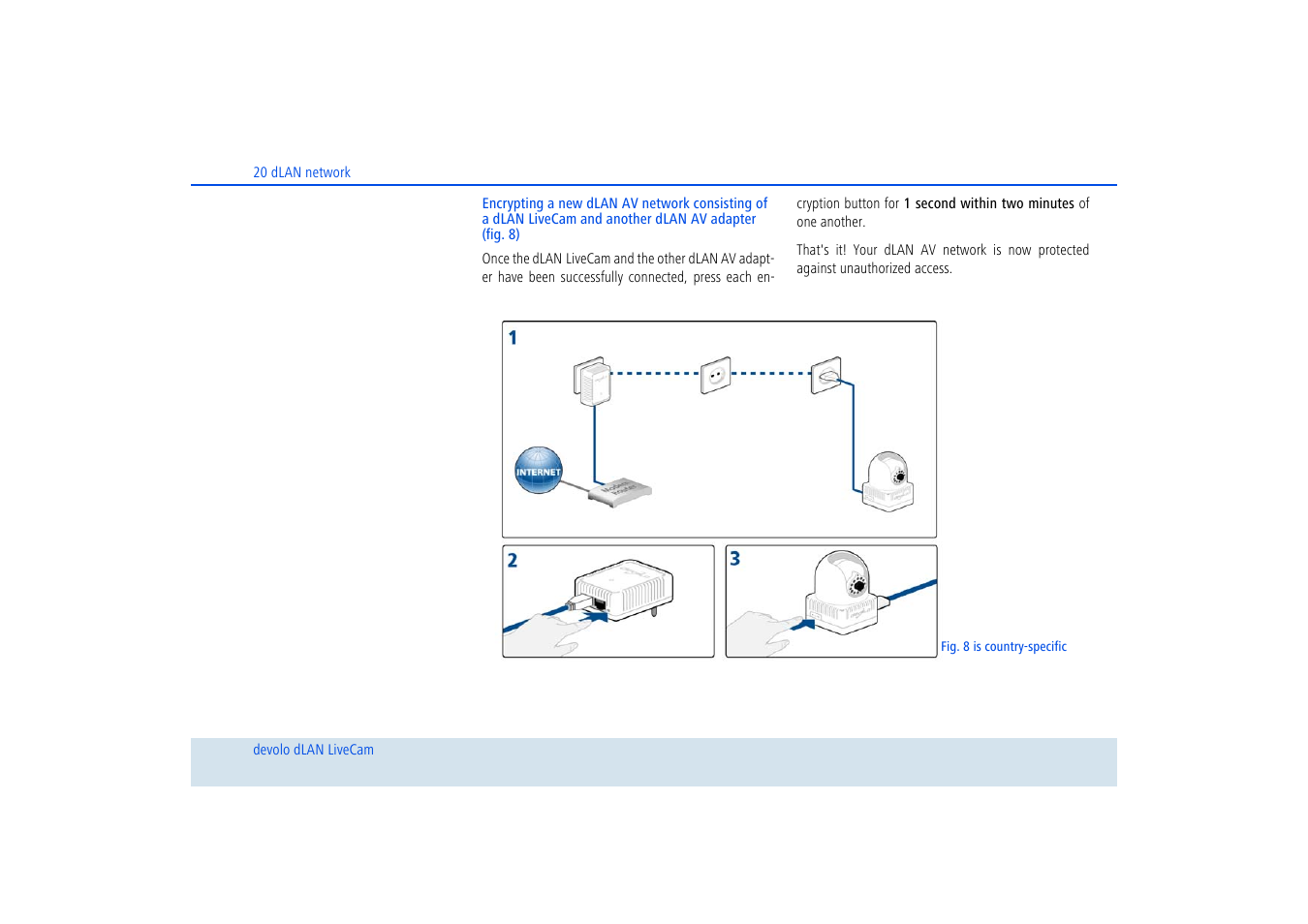 Devolo dLAN LiveCam User Manual | Page 21 / 37
