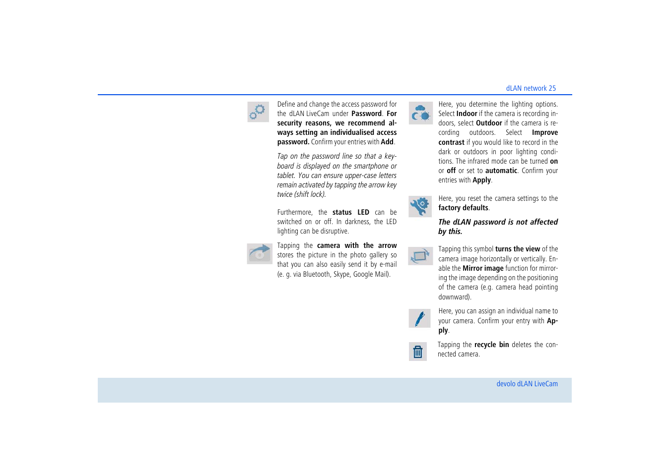 Devolo dLAN LiveCam User Manual | Page 26 / 37