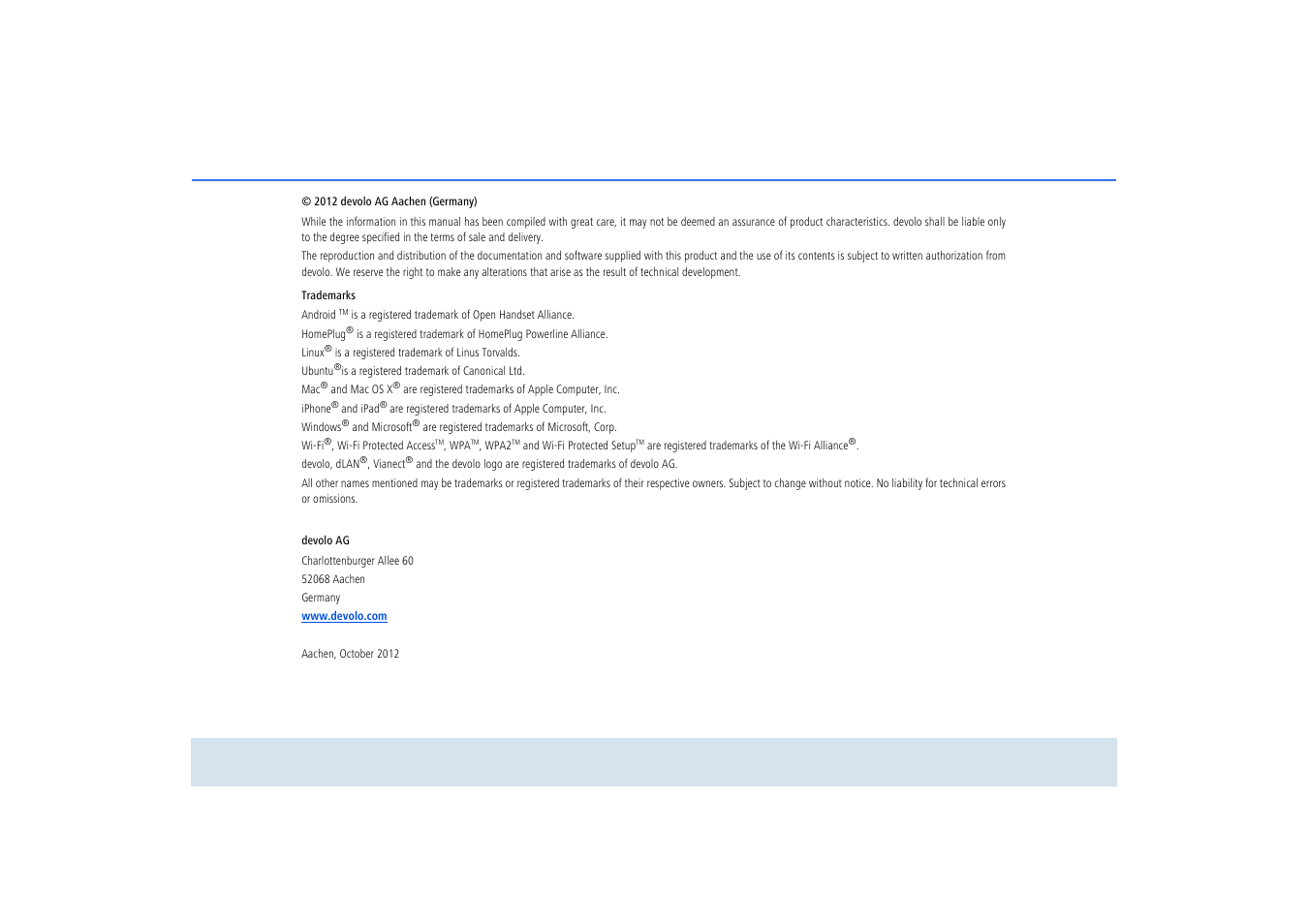 Devolo dLAN LiveCam User Manual | Page 3 / 37