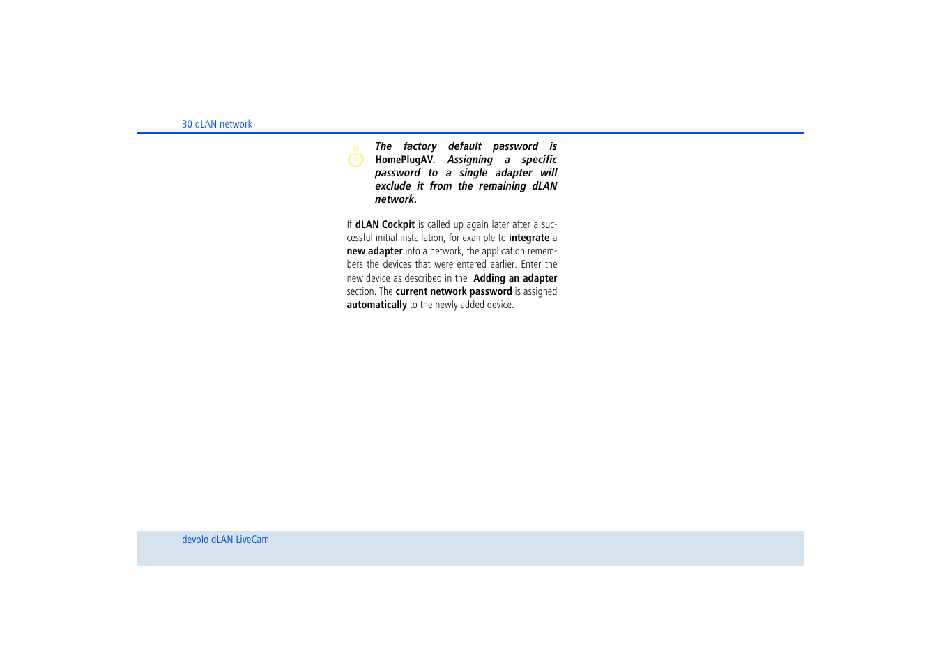 Devolo dLAN LiveCam User Manual | Page 31 / 37