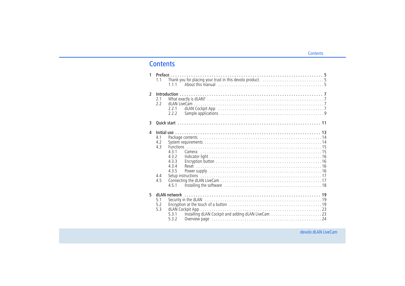 Devolo dLAN LiveCam User Manual | Page 4 / 37