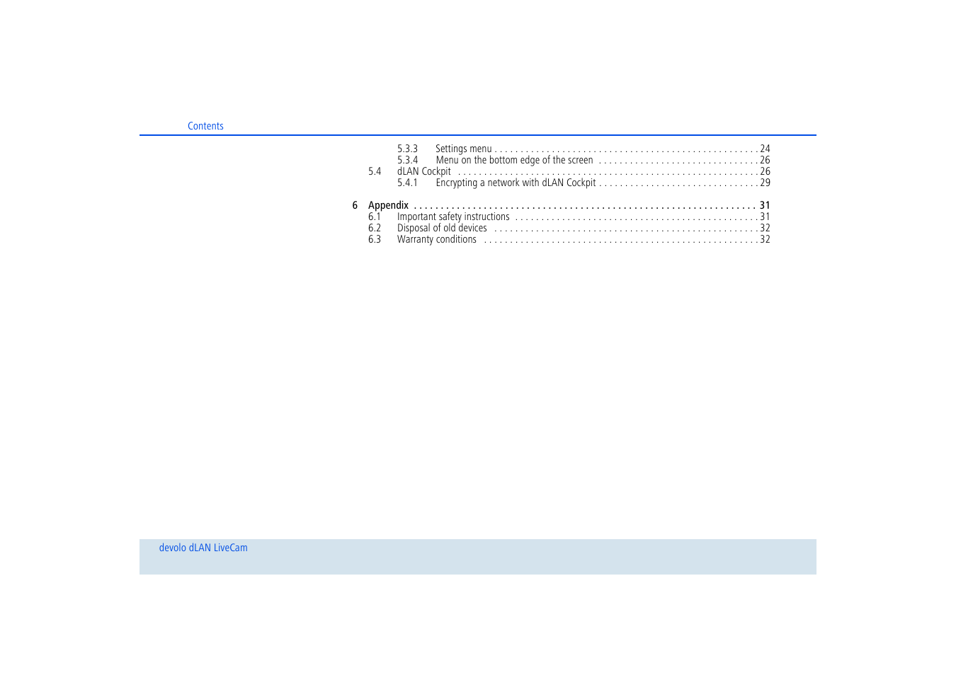 Devolo dLAN LiveCam User Manual | Page 5 / 37