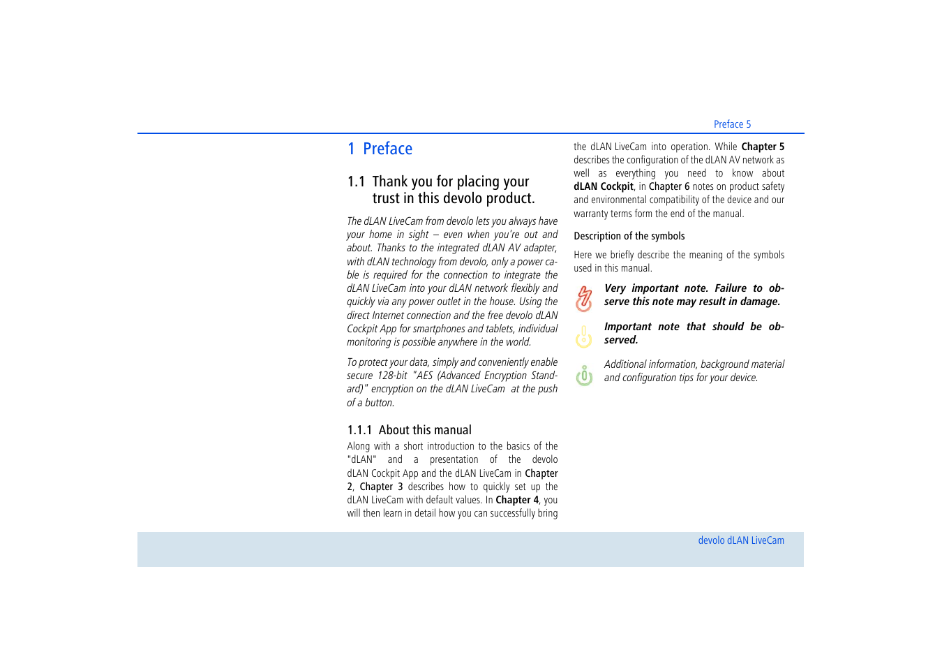 Devolo dLAN LiveCam User Manual | Page 6 / 37