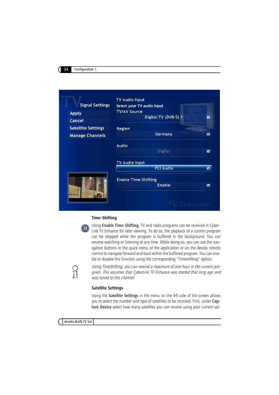 Devolo dLAN TV Sat User Manual | Page 34 / 72