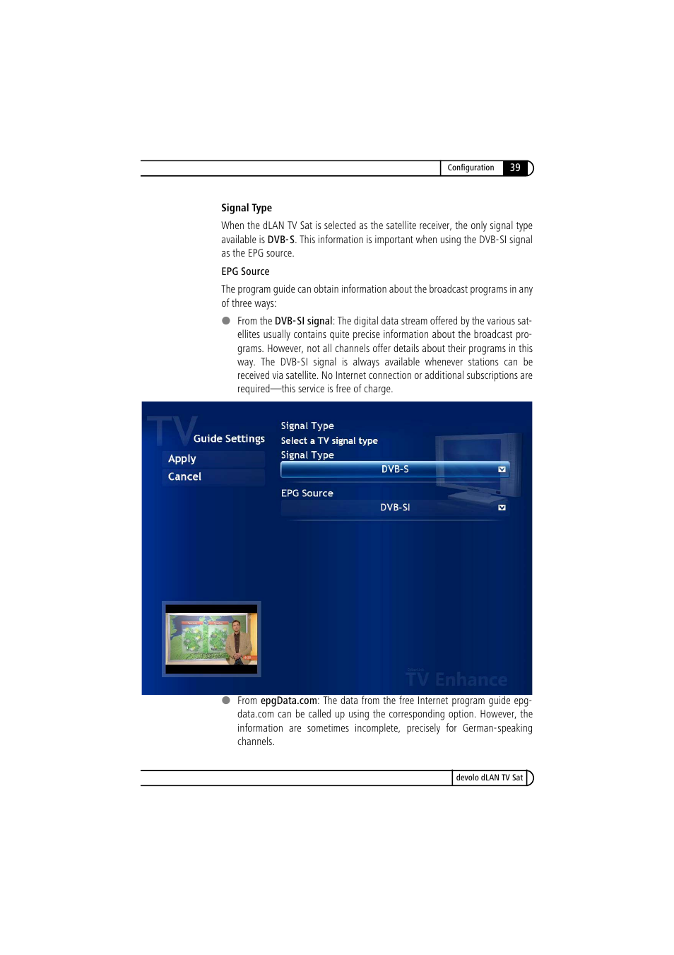 Devolo dLAN TV Sat User Manual | Page 39 / 72