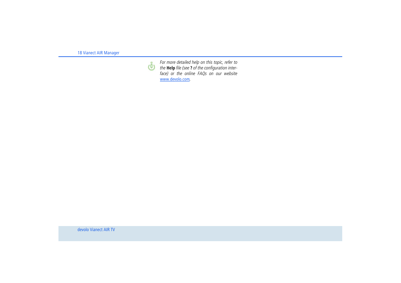 Devolo dLAN home Notebook to TV Set User Manual | Page 19 / 39