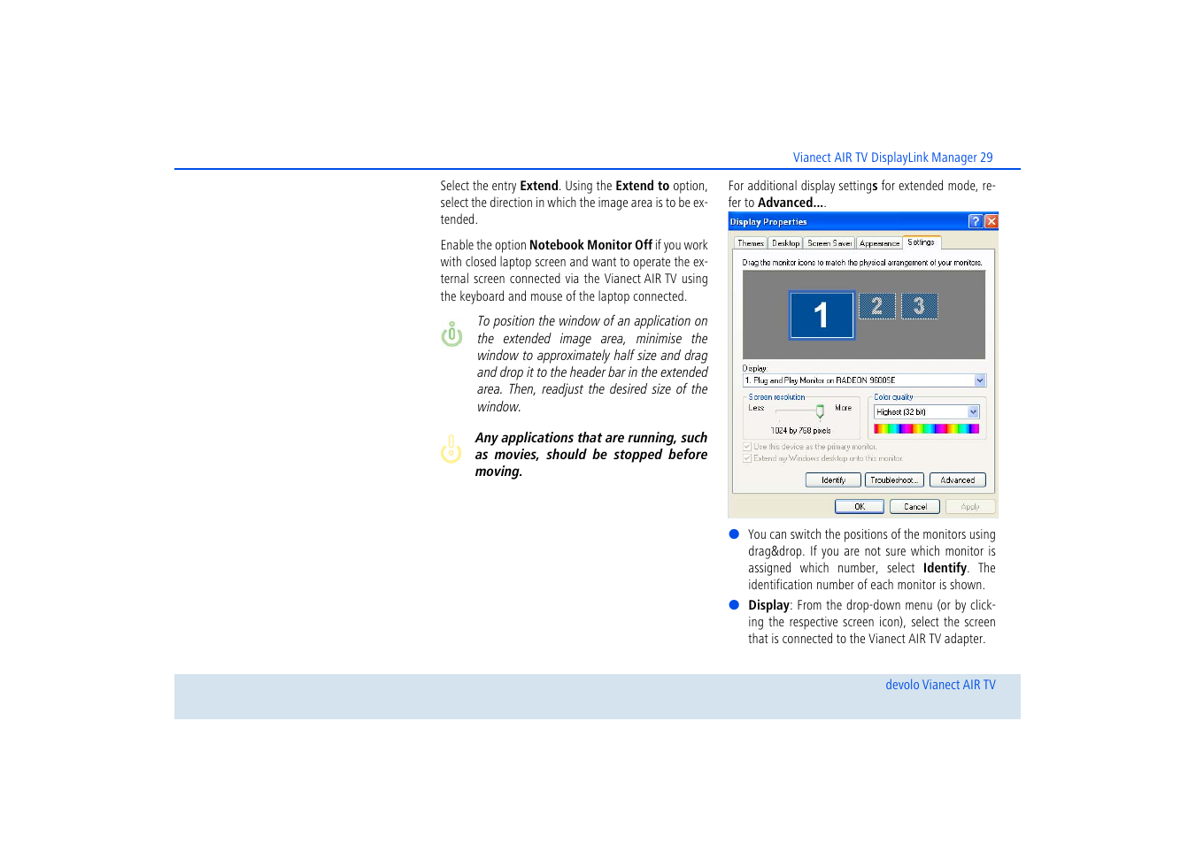 Devolo dLAN home Notebook to TV Set User Manual | Page 30 / 39