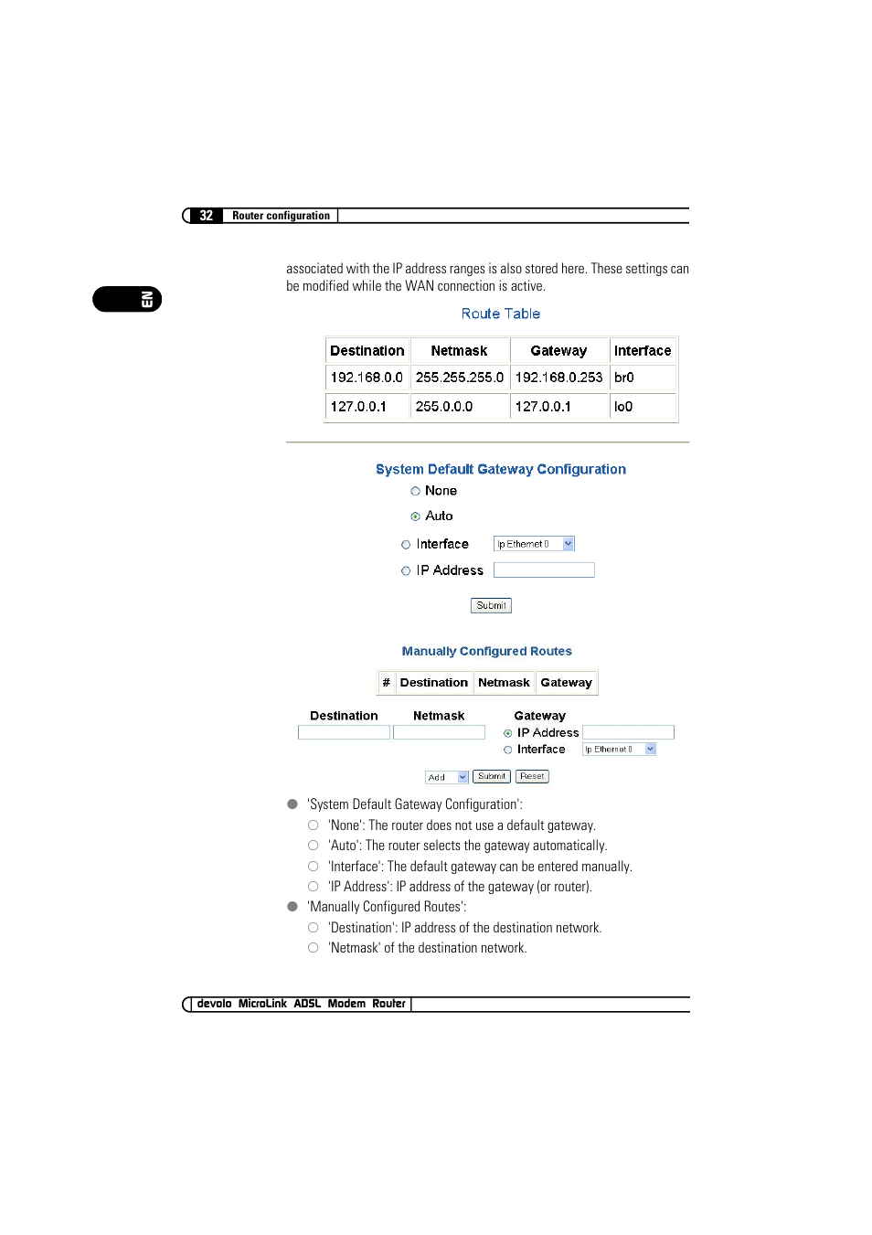 Devolo MicroLink ADSL Modem Router User Manual | Page 32 / 41