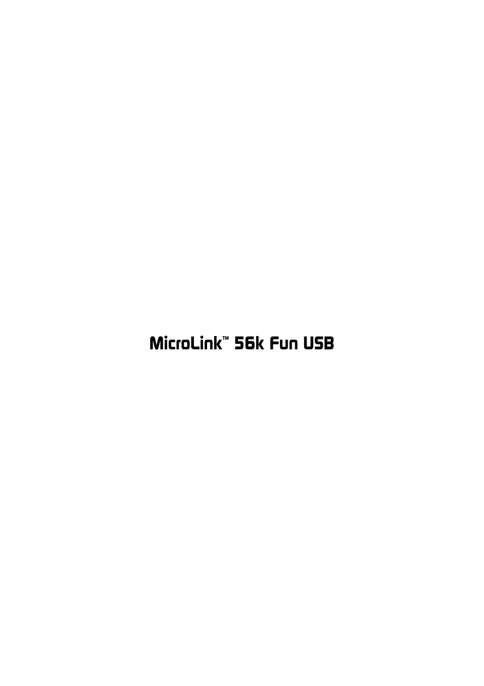 Devolo MicroLink 56k Fun USB User Manual | 21 pages