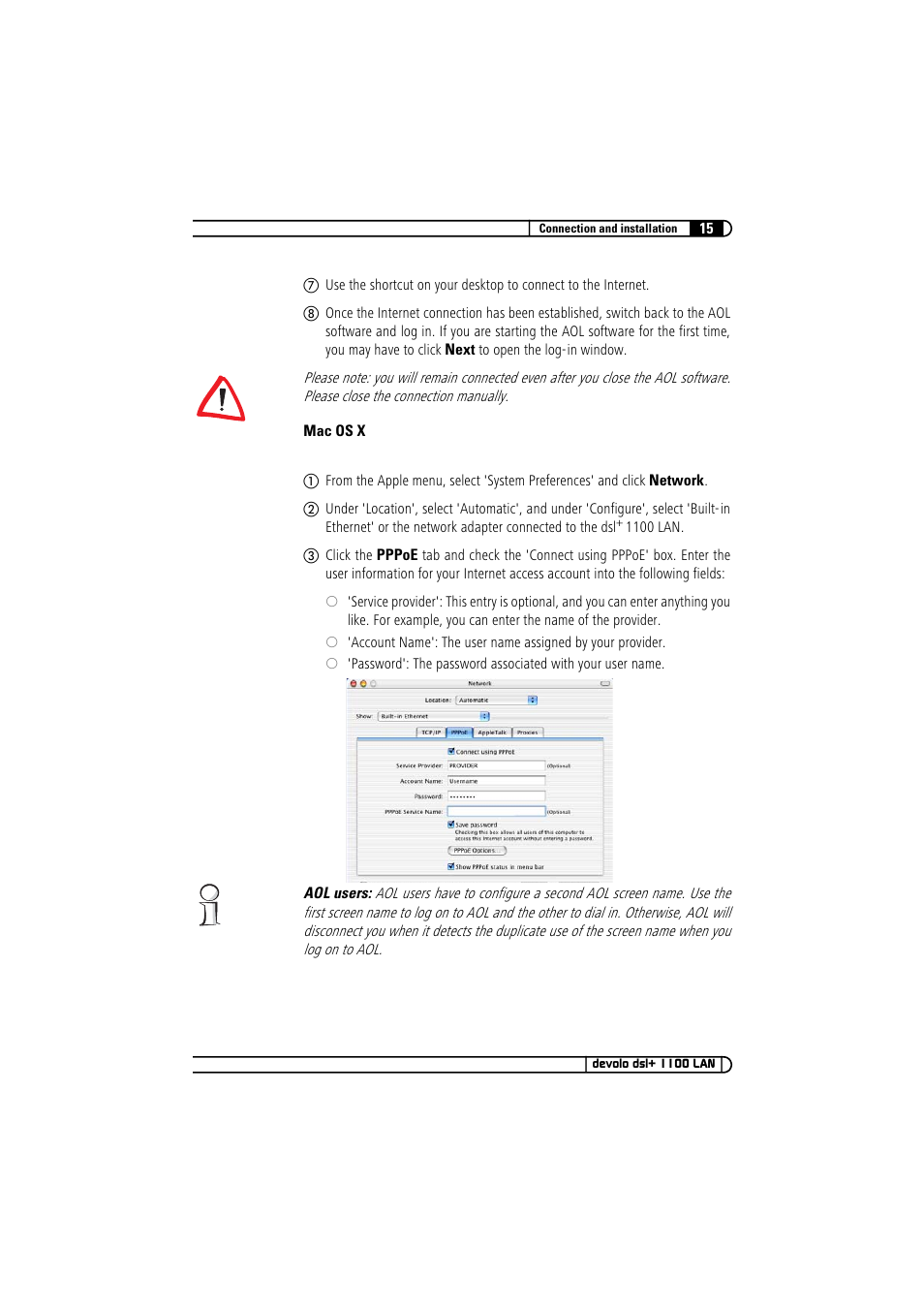 Devolo dsl+ 1100 LAN User Manual | Page 15 / 30