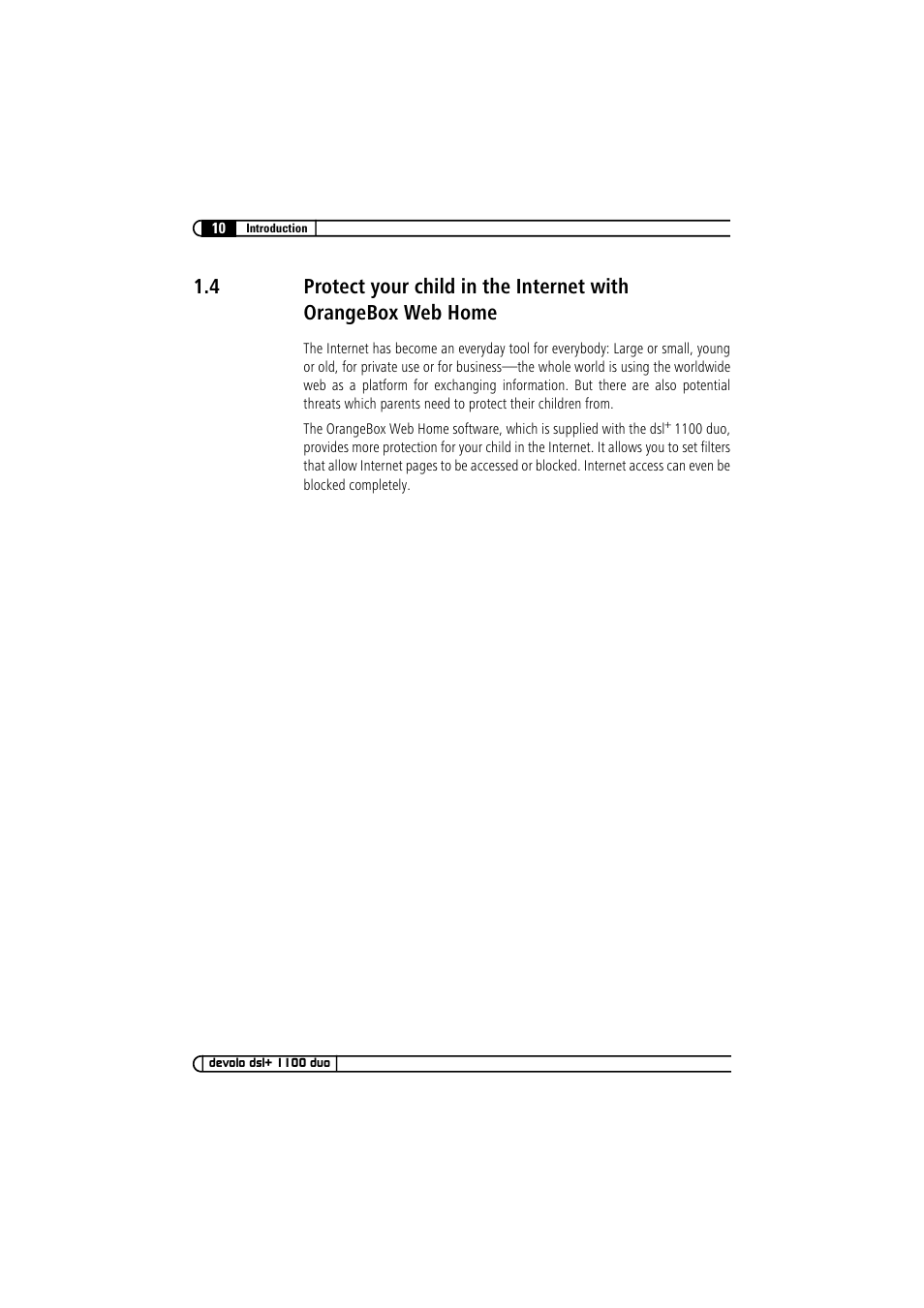 Devolo dsl+ 1100 duo User Manual | Page 10 / 39