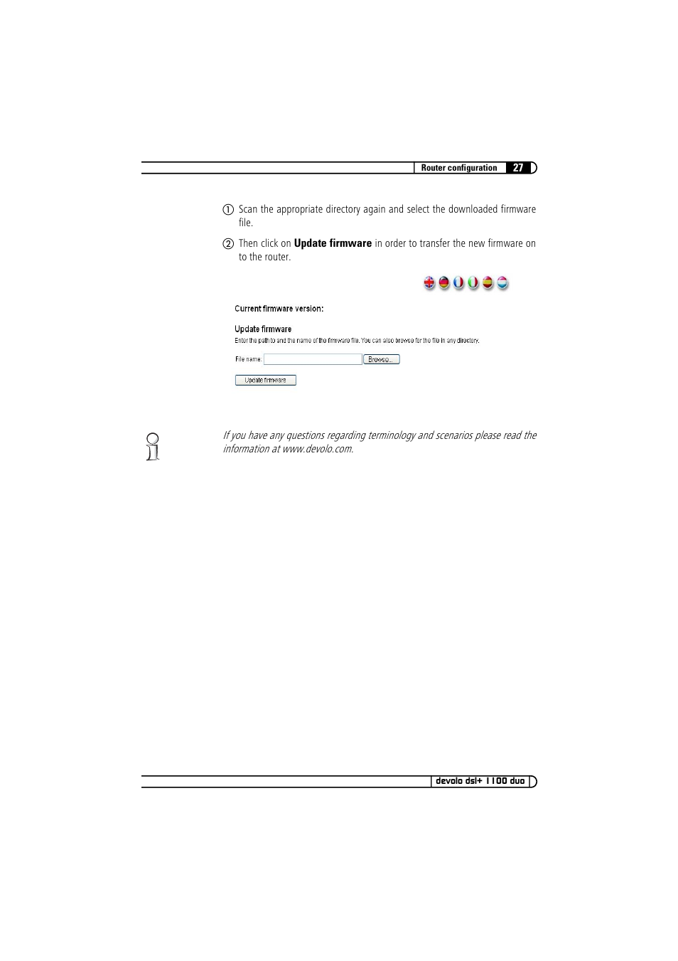 Devolo dsl+ 1100 duo User Manual | Page 26 / 39