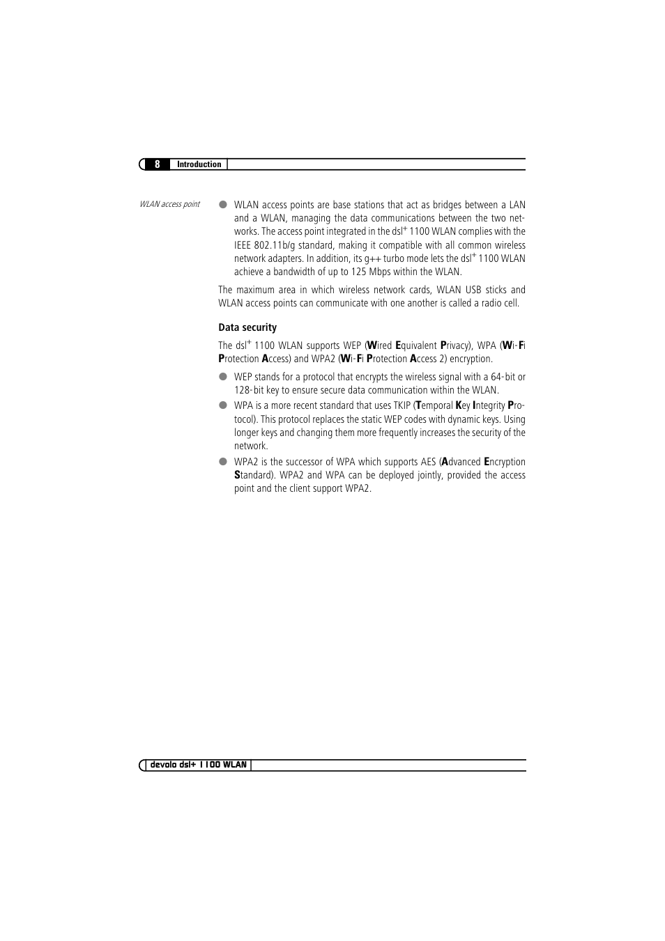 Devolo dsl+ 1100 WLAN User Manual | Page 8 / 41