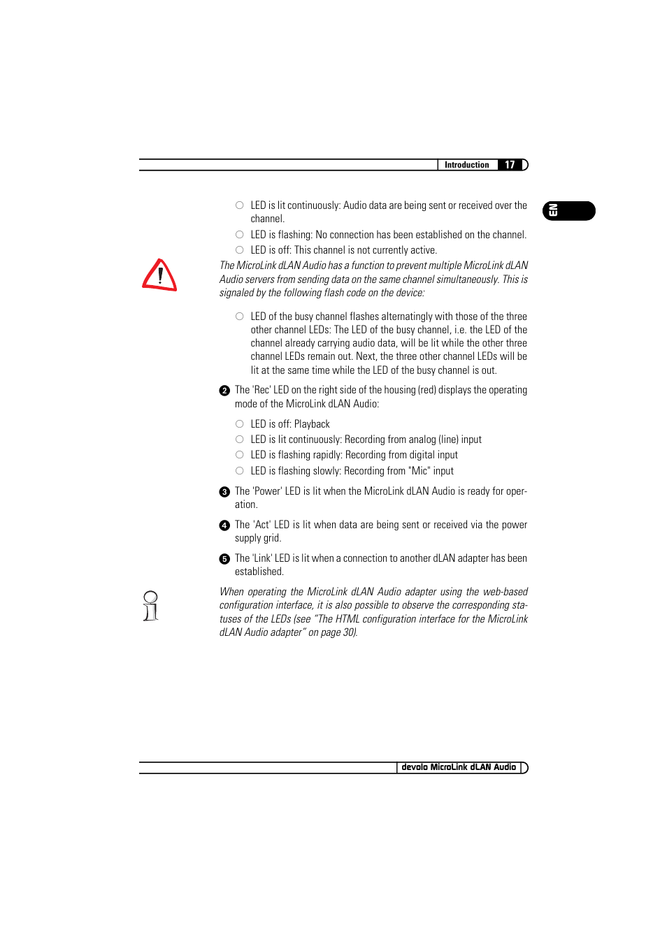 Devolo MicroLink dLAN Audio User Manual | Page 17 / 58