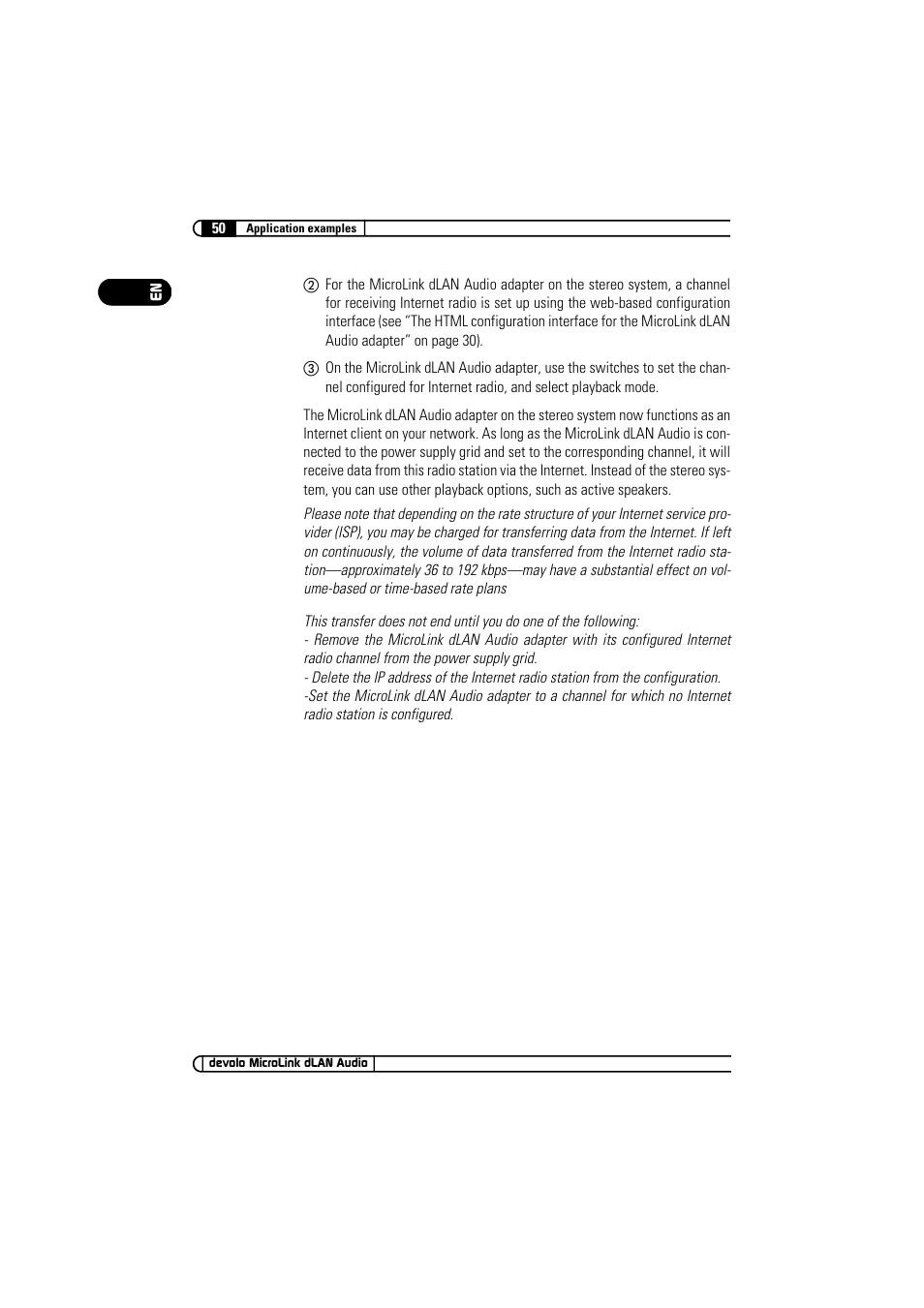 Devolo MicroLink dLAN Audio User Manual | Page 50 / 58