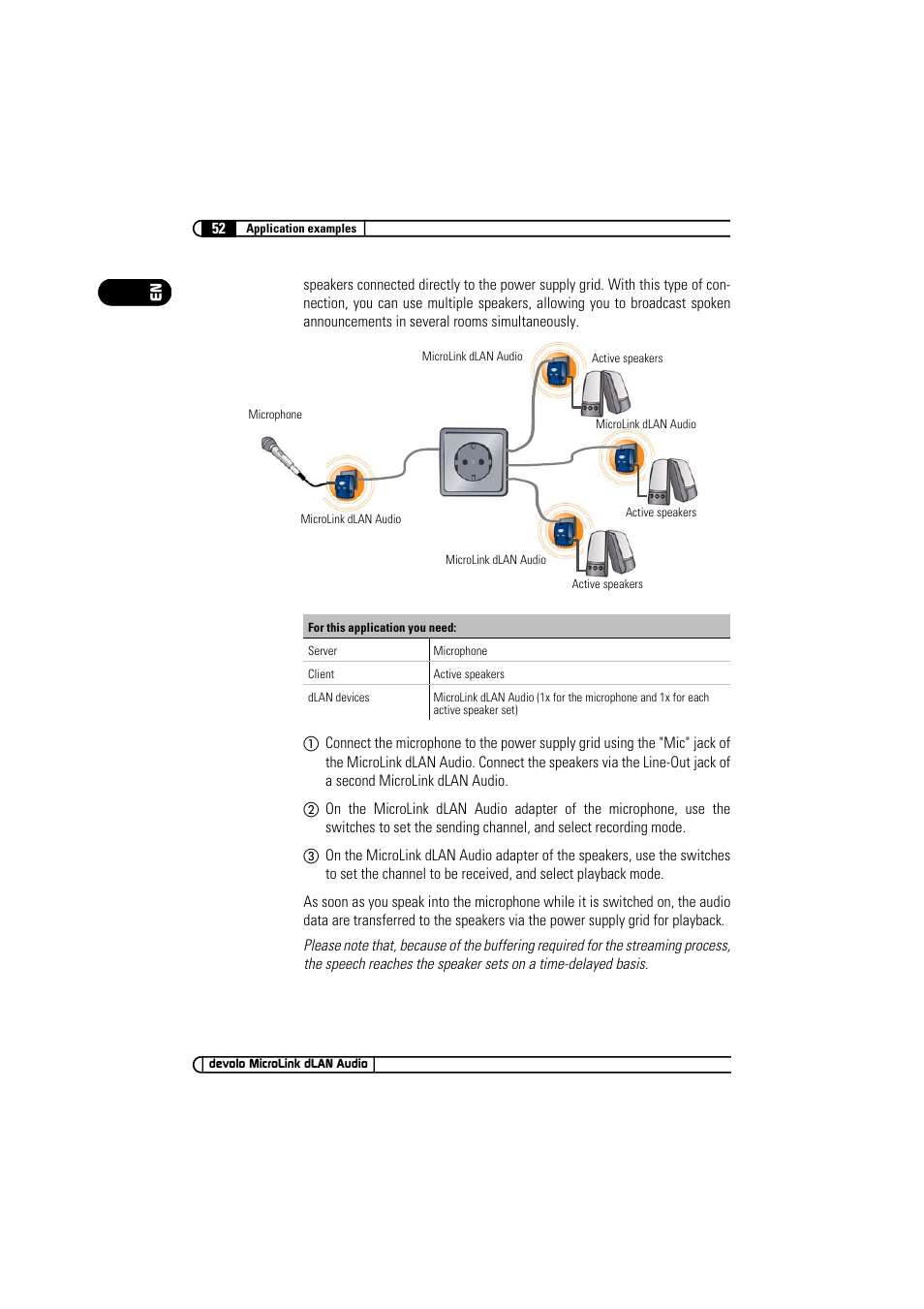 Devolo MicroLink dLAN Audio User Manual | Page 52 / 58