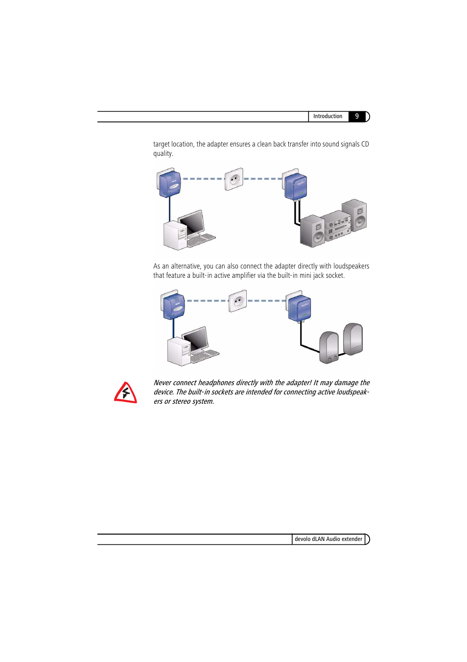 Devolo LAN Audio extender User Manual | Page 9 / 43