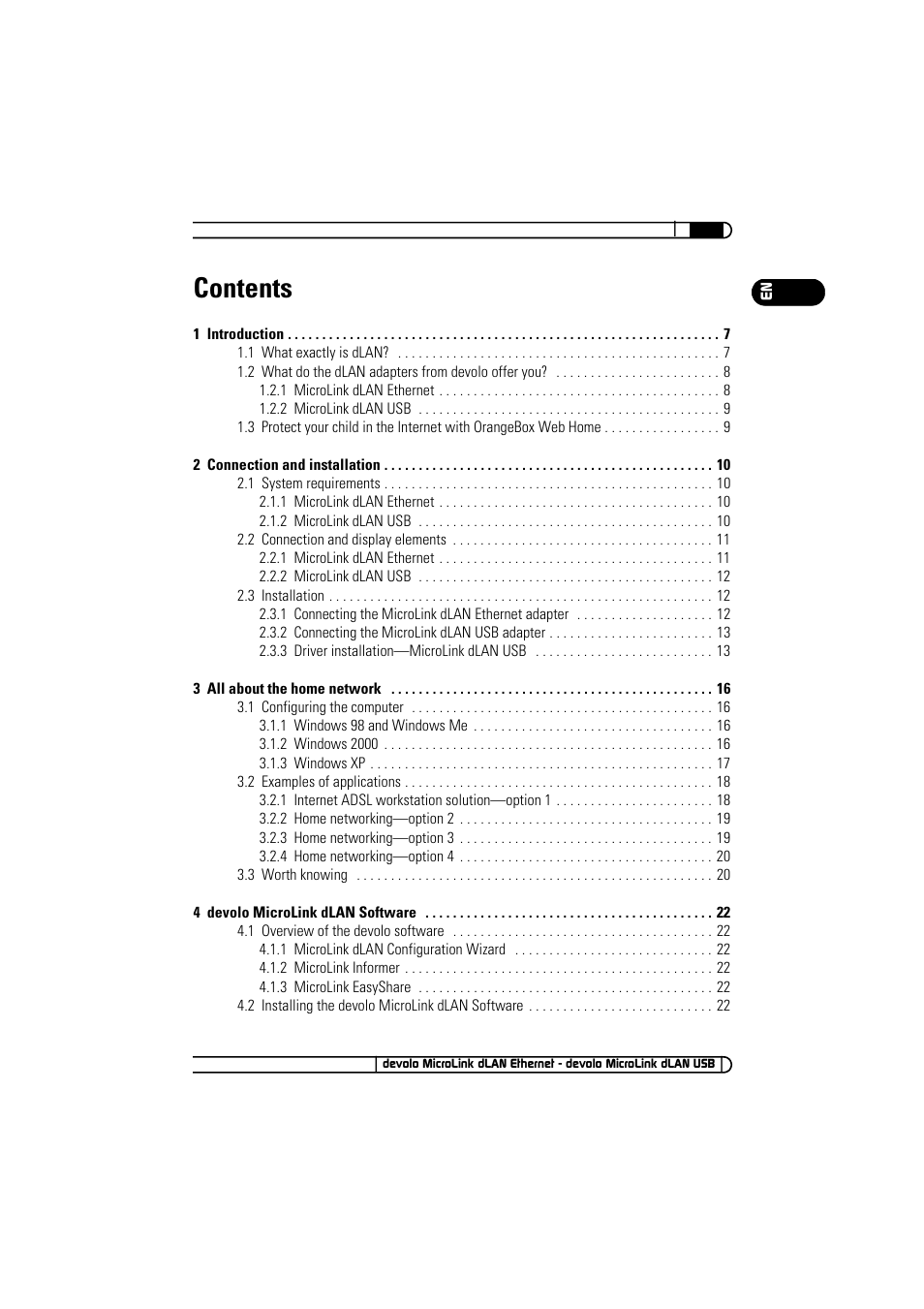 Devolo MicroLink dLAN Ethernet User Manual | Page 5 / 33