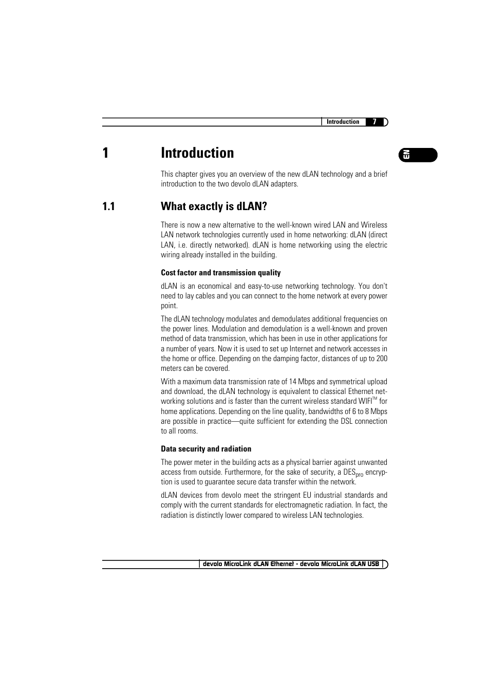 Devolo MicroLink dLAN Ethernet User Manual | Page 7 / 33