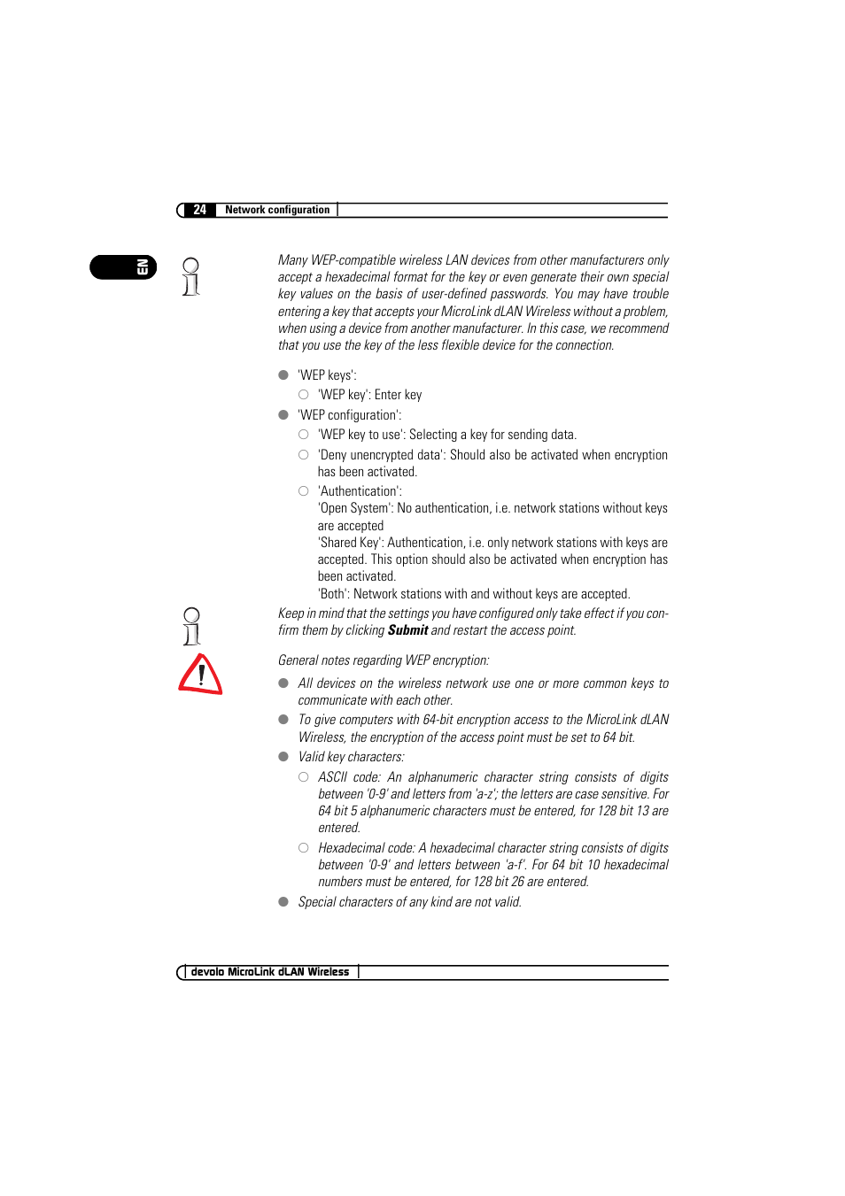 Devolo MicroLink dLAN Wireless User Manual | Page 24 / 38