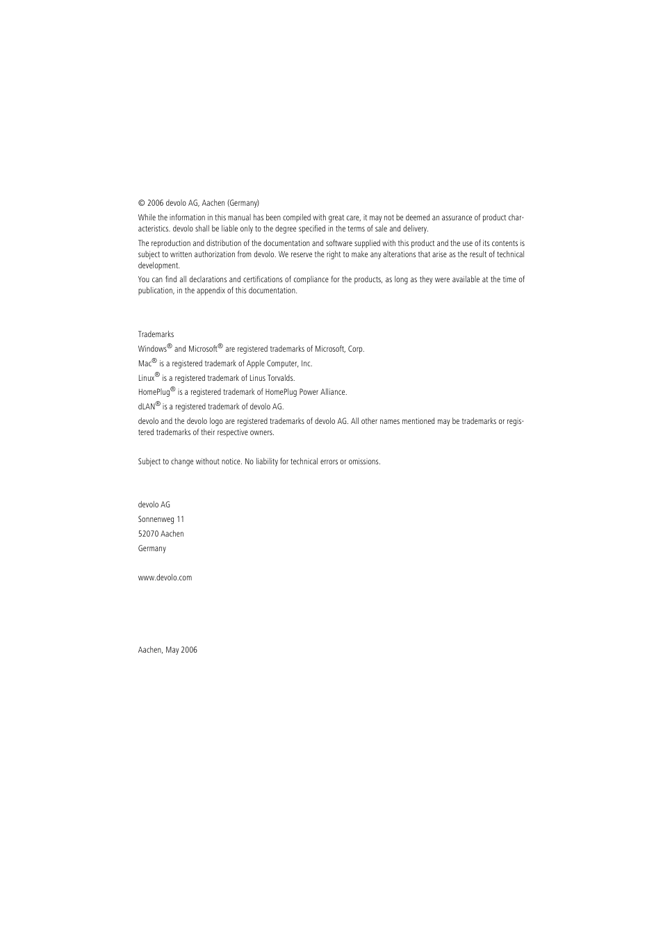 Devolo dLAN duo User Manual | Page 2 / 29