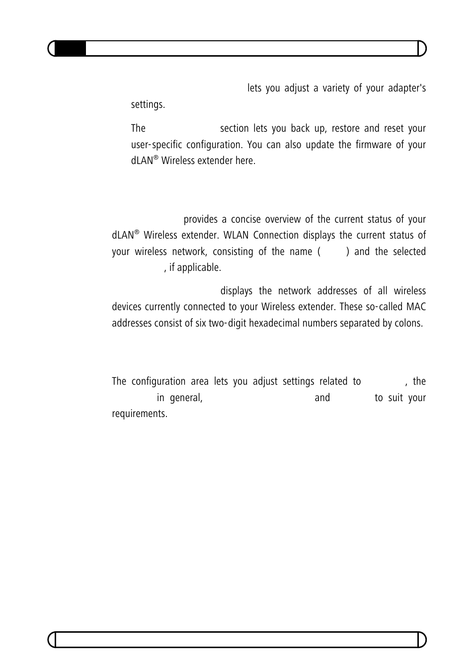 3 wlan status, 4 change configuration | Devolo dLAN Wireless extender User Manual | Page 21 / 57