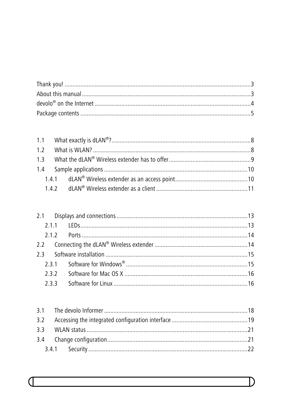 Devolo dLAN Wireless extender User Manual | Page 6 / 57
