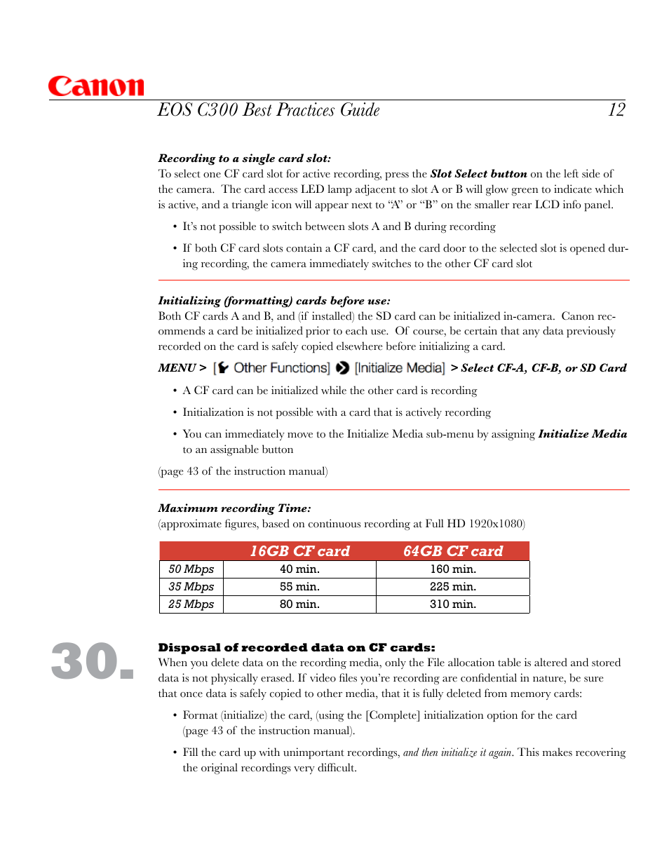 Canon EOS C300 User Manual | Page 13 / 14