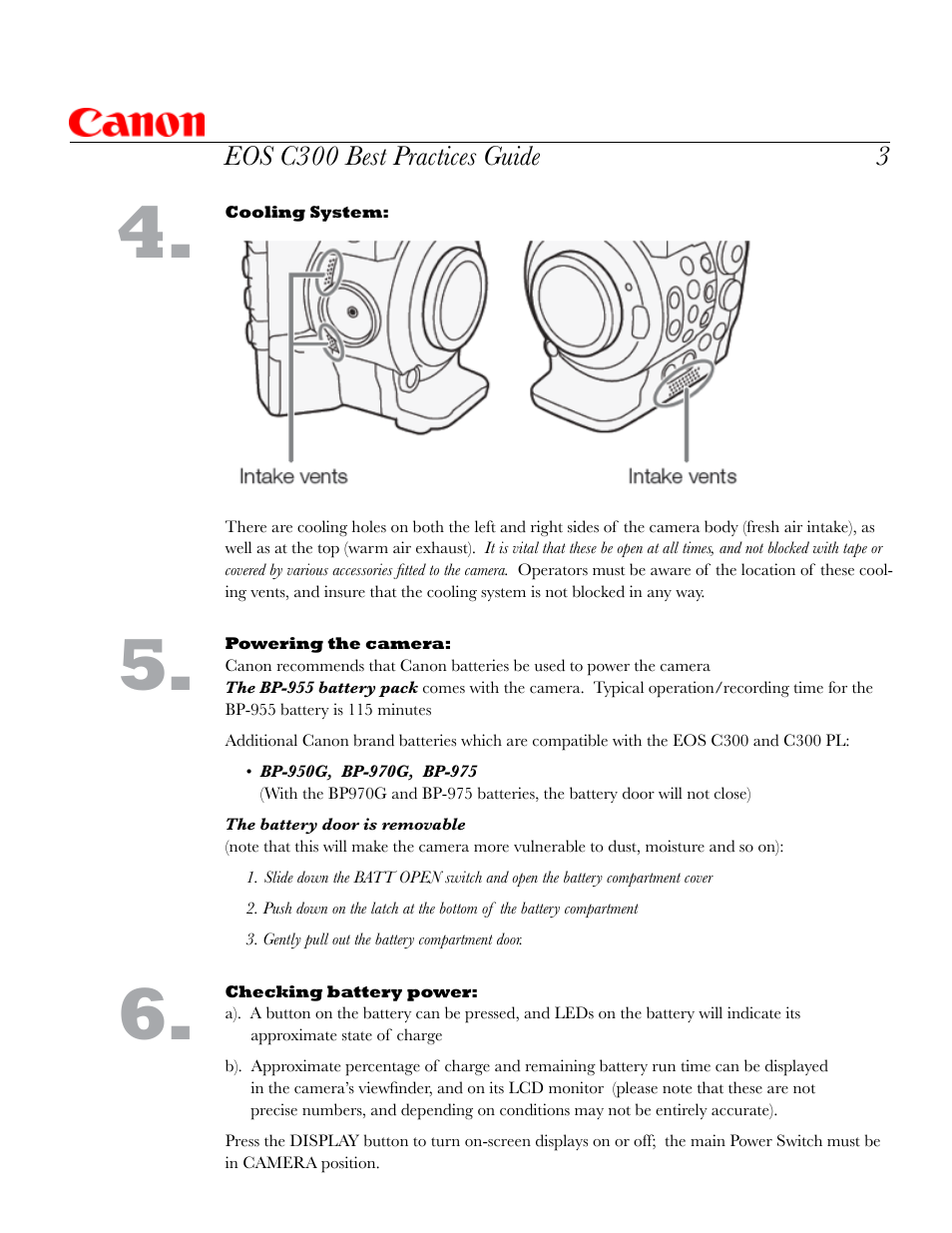 Canon EOS C300 User Manual | Page 4 / 14