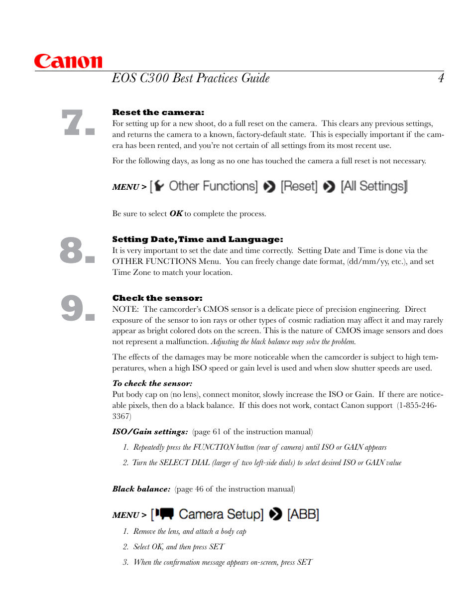 Canon EOS C300 User Manual | Page 5 / 14