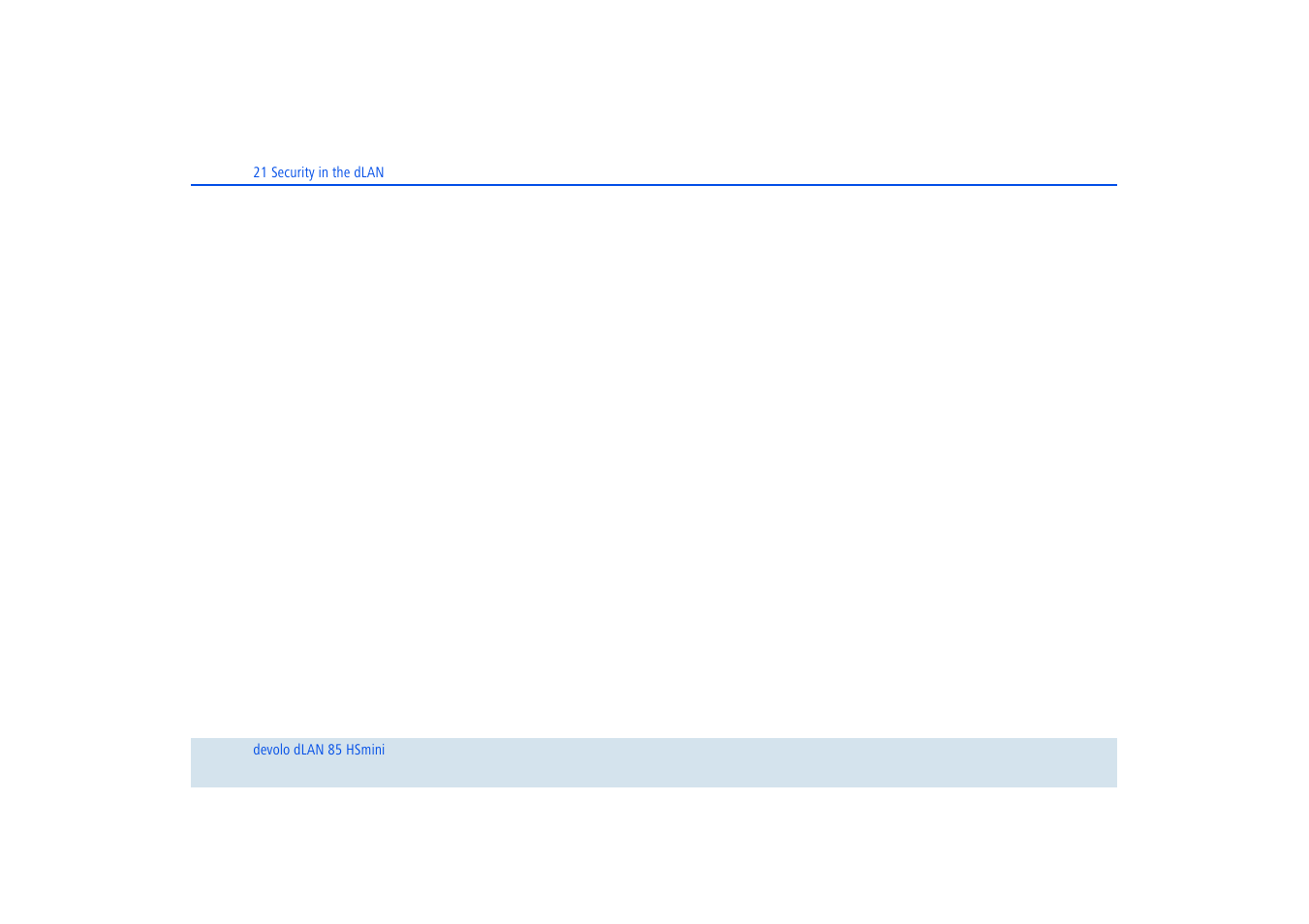 Devolo dLAN 85 HSmini User Manual | Page 22 / 28