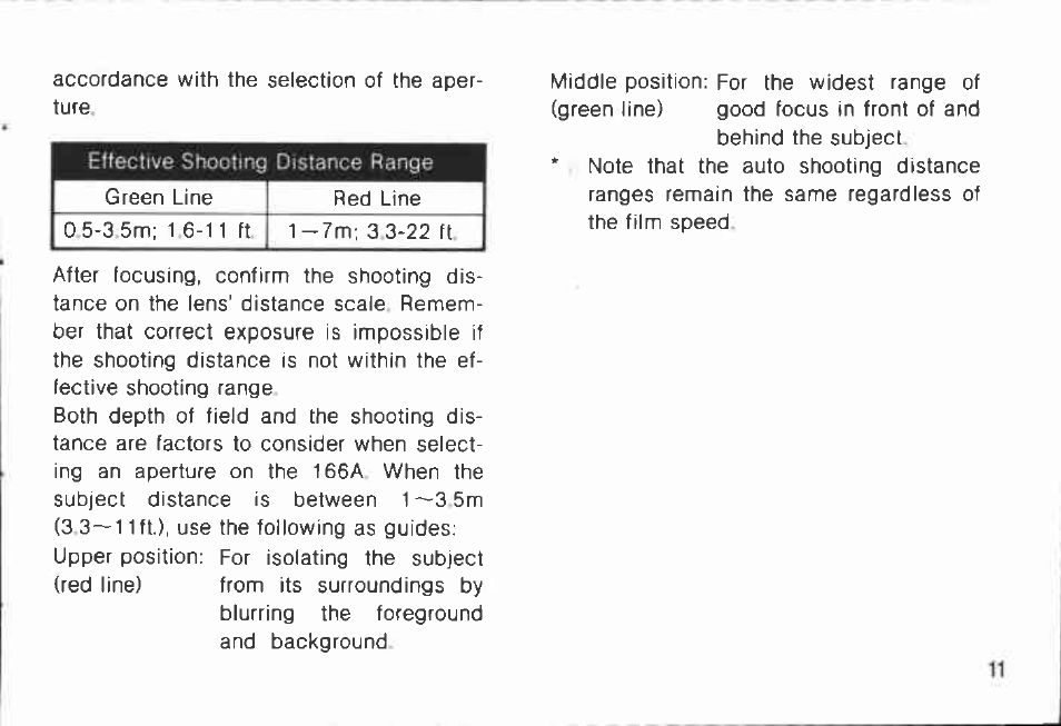 Mounting the 166a on the camera | Canon 166 A User Manual | Page 11 / 57