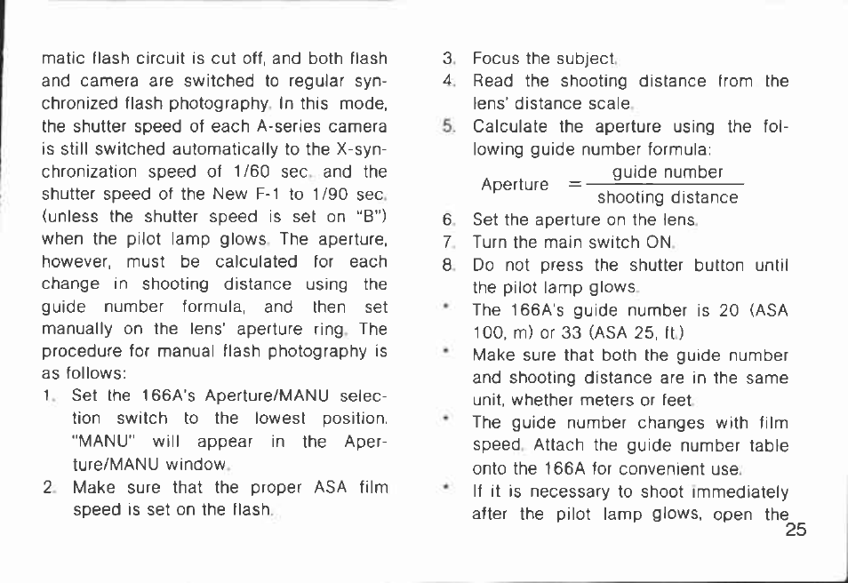 Switch off | Canon 166 A User Manual | Page 25 / 57