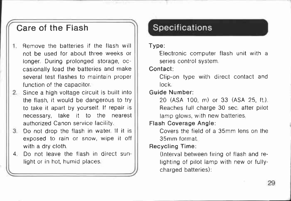 Viewfinder information and warnings | Canon 166 A User Manual | Page 29 / 57