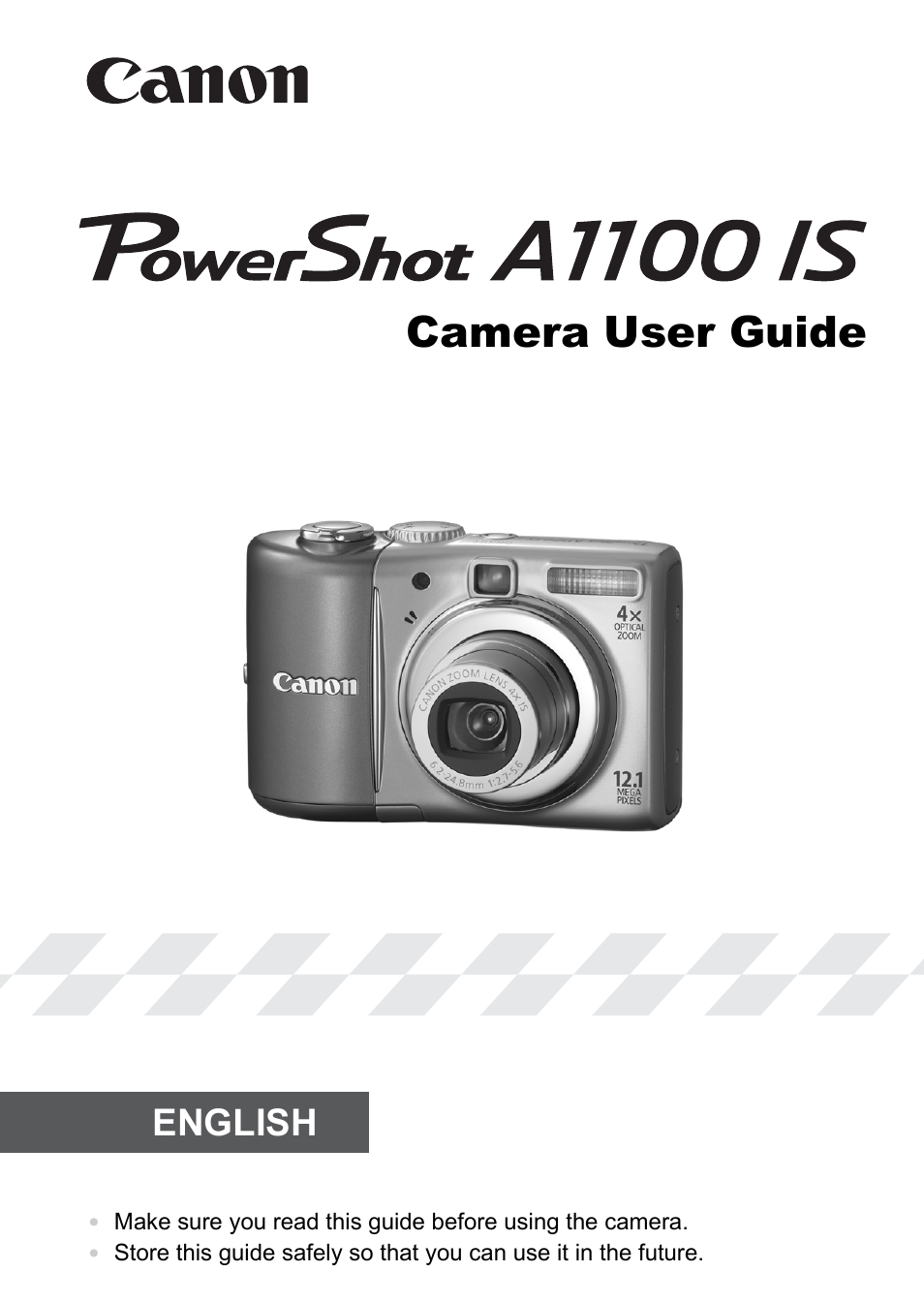 Canon A1100 IS User Manual | 131 pages