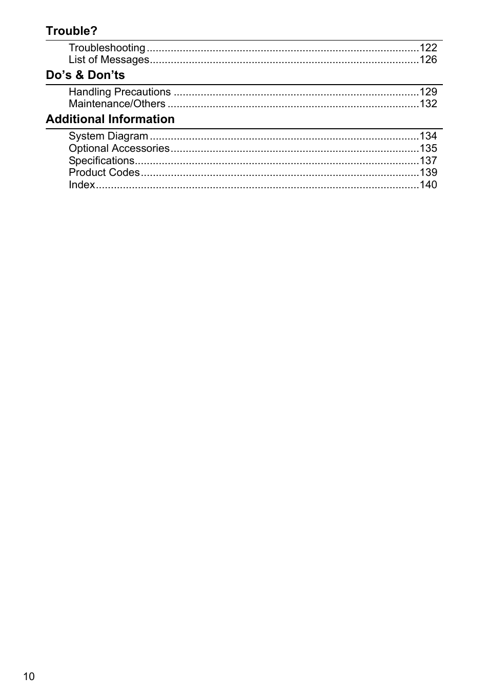 Canon DC40 User Manual | Page 10 / 144