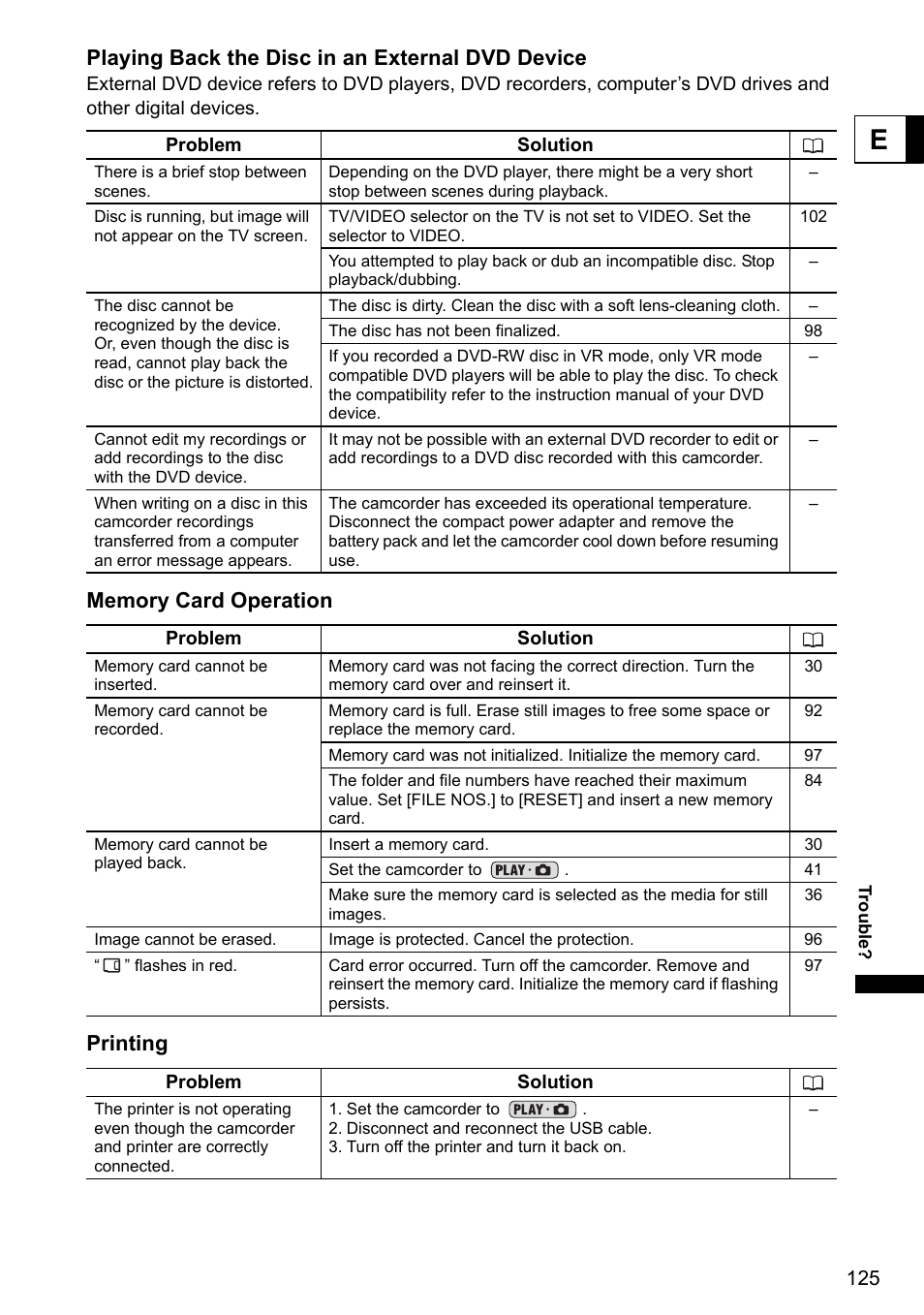 Playing back the disc in an external dvd device | Canon DC40 User Manual | Page 125 / 144