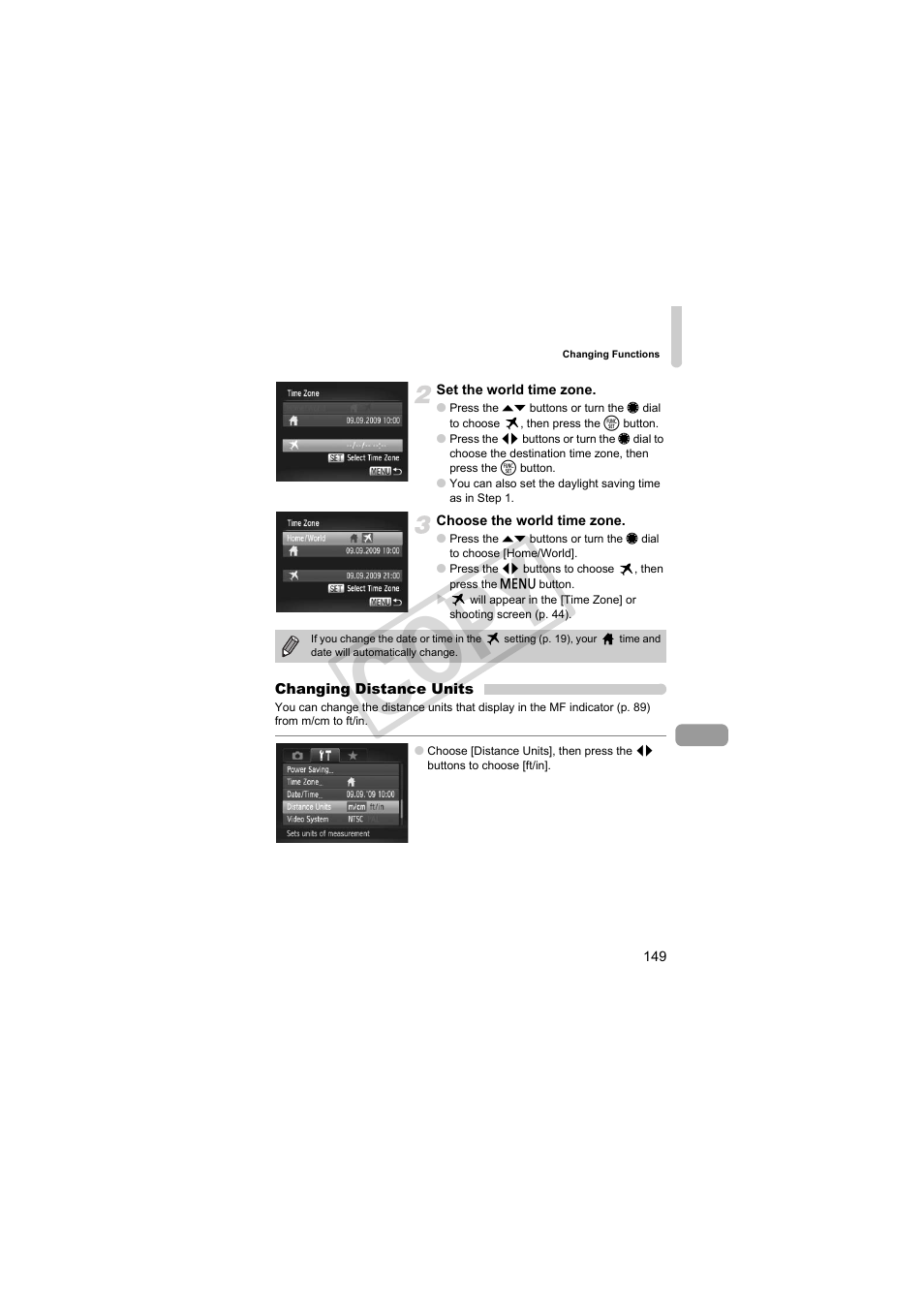 Co py | Canon PowerShot Camera S90 User Manual | Page 149 / 179