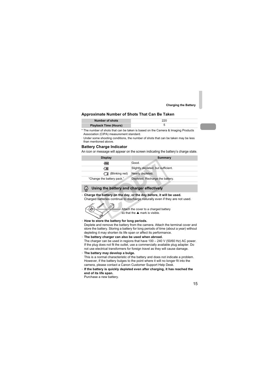 Co py | Canon PowerShot Camera S90 User Manual | Page 15 / 179