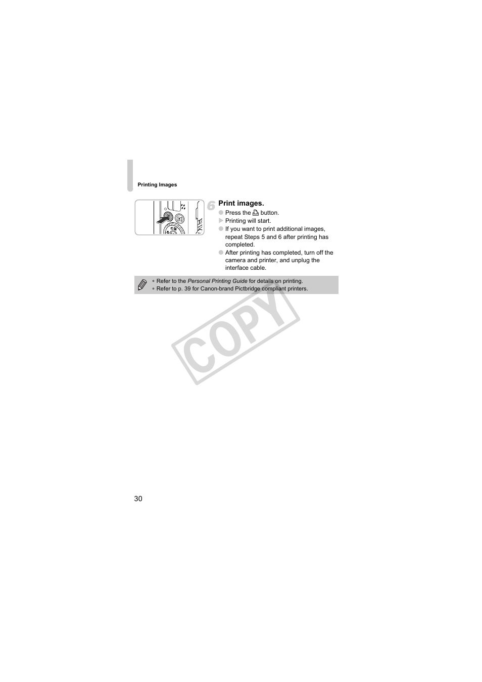 Co py | Canon PowerShot Camera S90 User Manual | Page 30 / 179