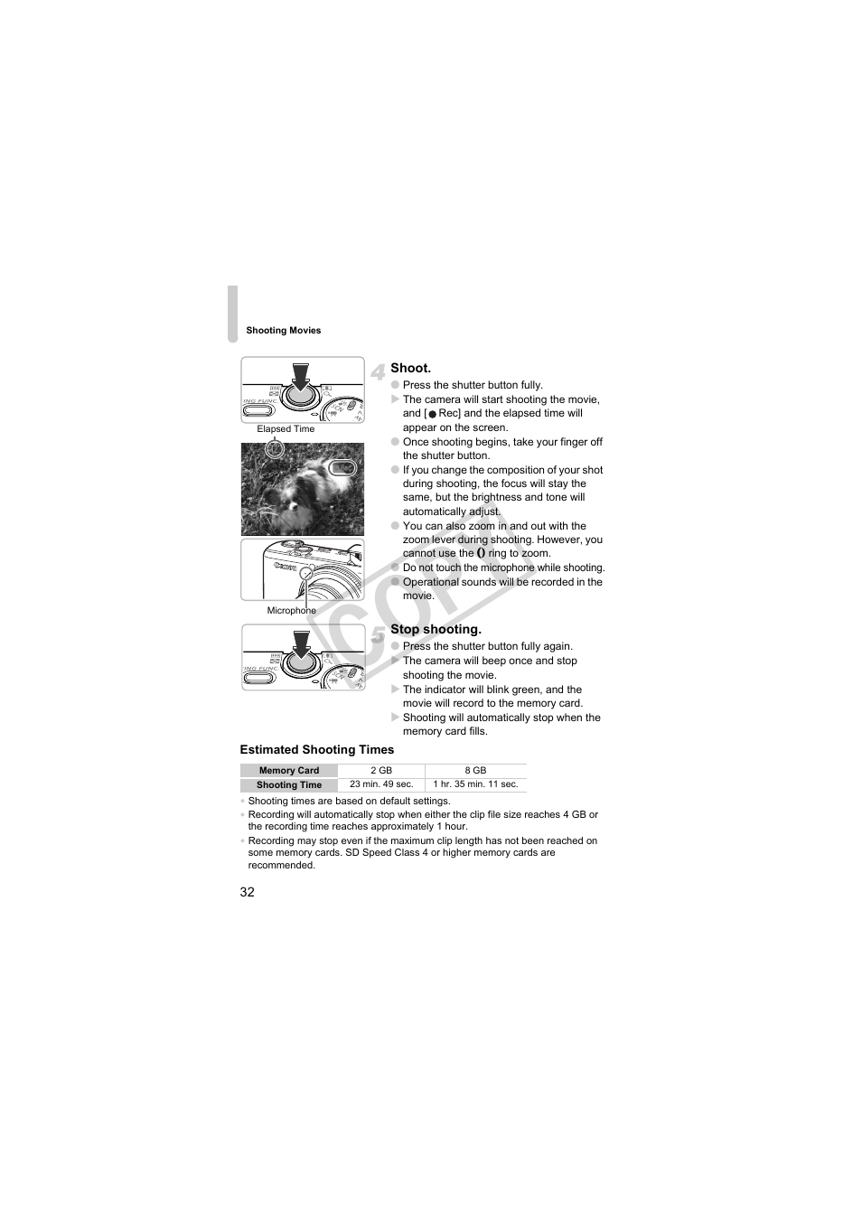 Co py | Canon PowerShot Camera S90 User Manual | Page 32 / 179