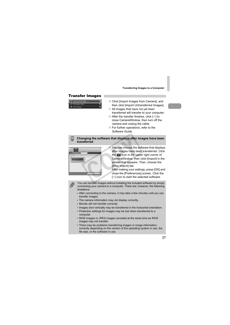Co py | Canon PowerShot Camera S90 User Manual | Page 37 / 179