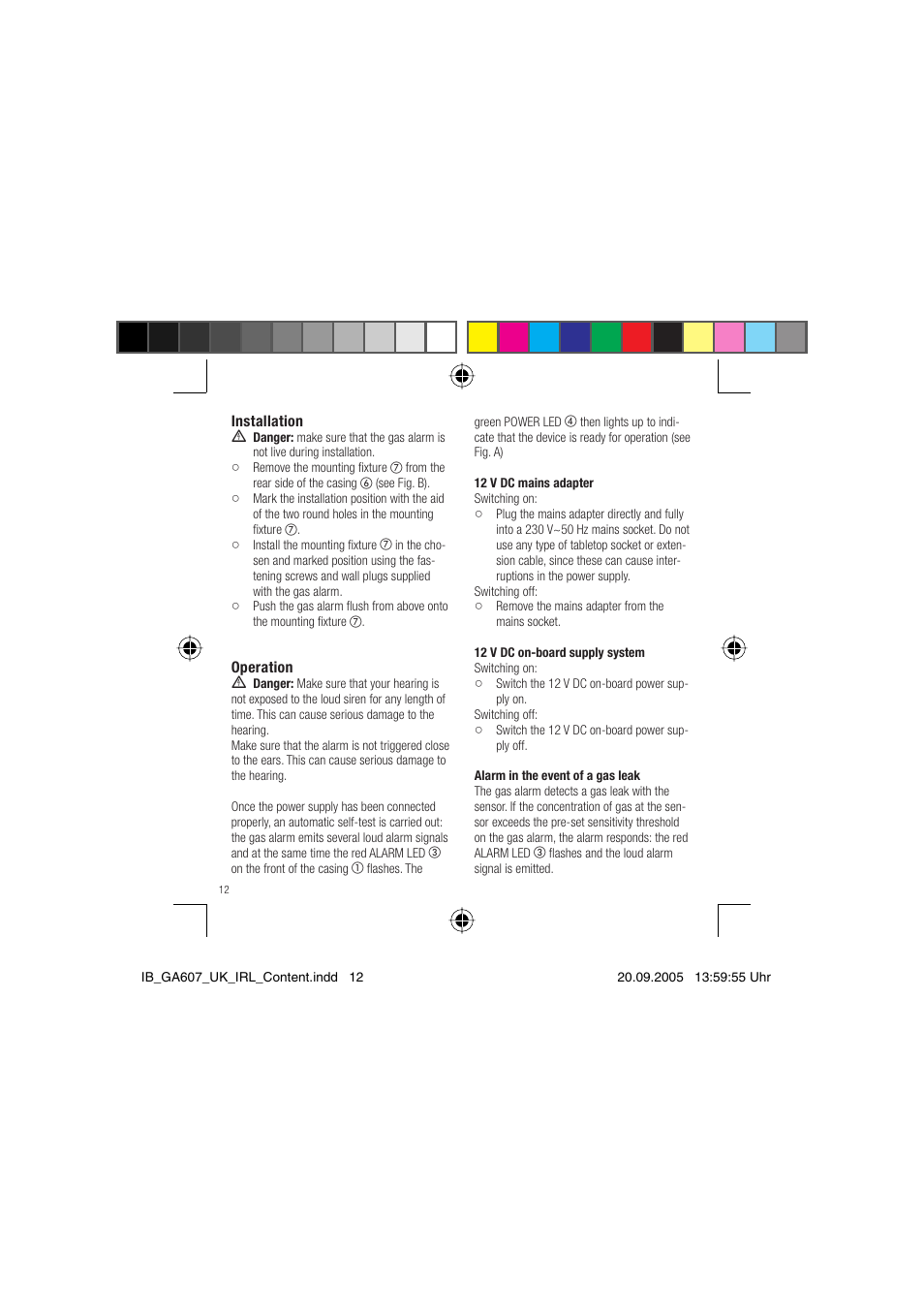 Dexaplan GA 607 User Manual | Page 10 / 14