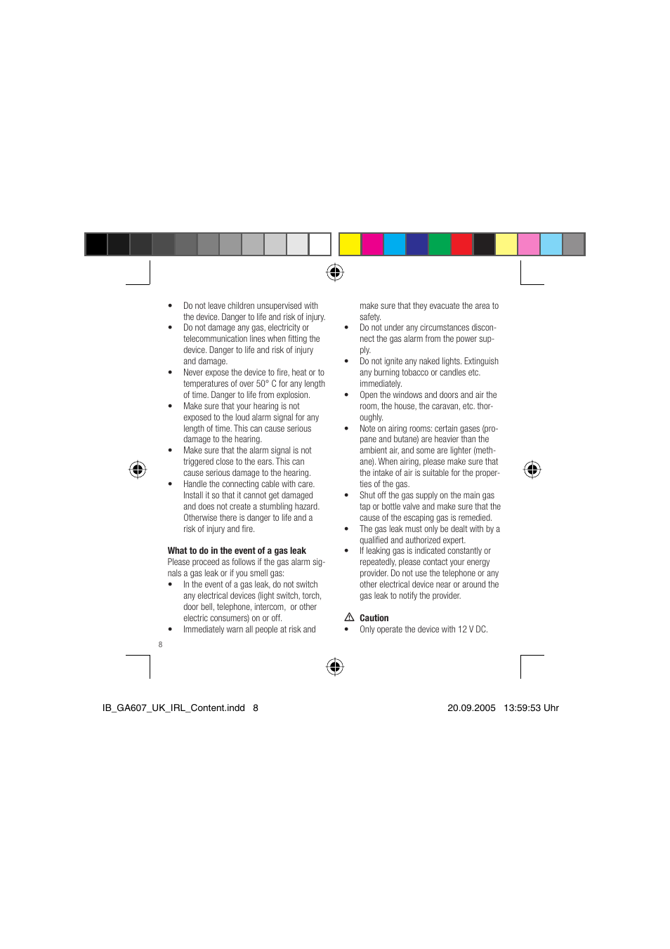 Dexaplan GA 607 User Manual | Page 6 / 14