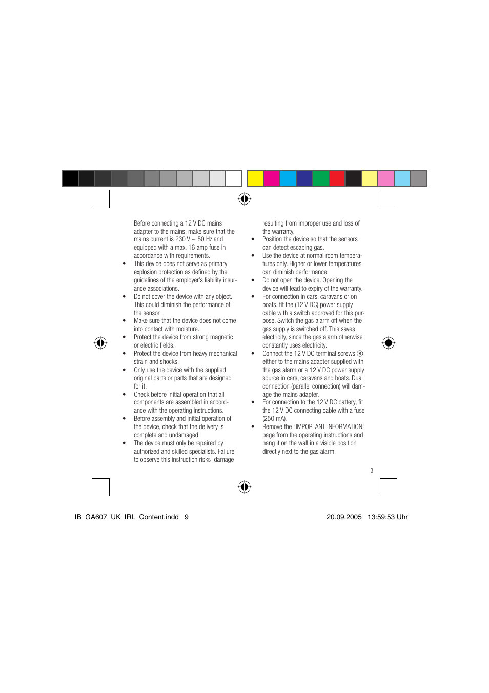 Dexaplan GA 607 User Manual | Page 7 / 14